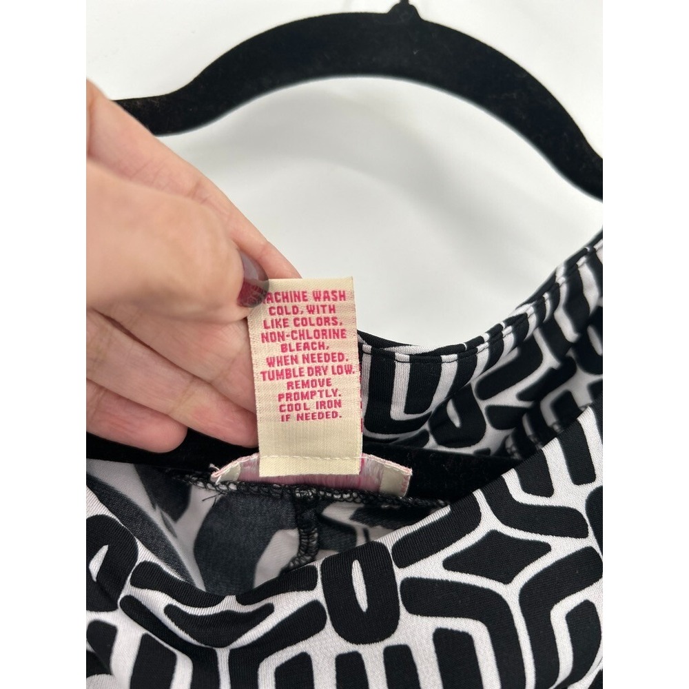 Candies Womens Size S Black & White Shift Dress View 4